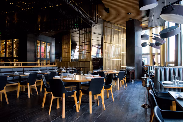 Restaurant dining area